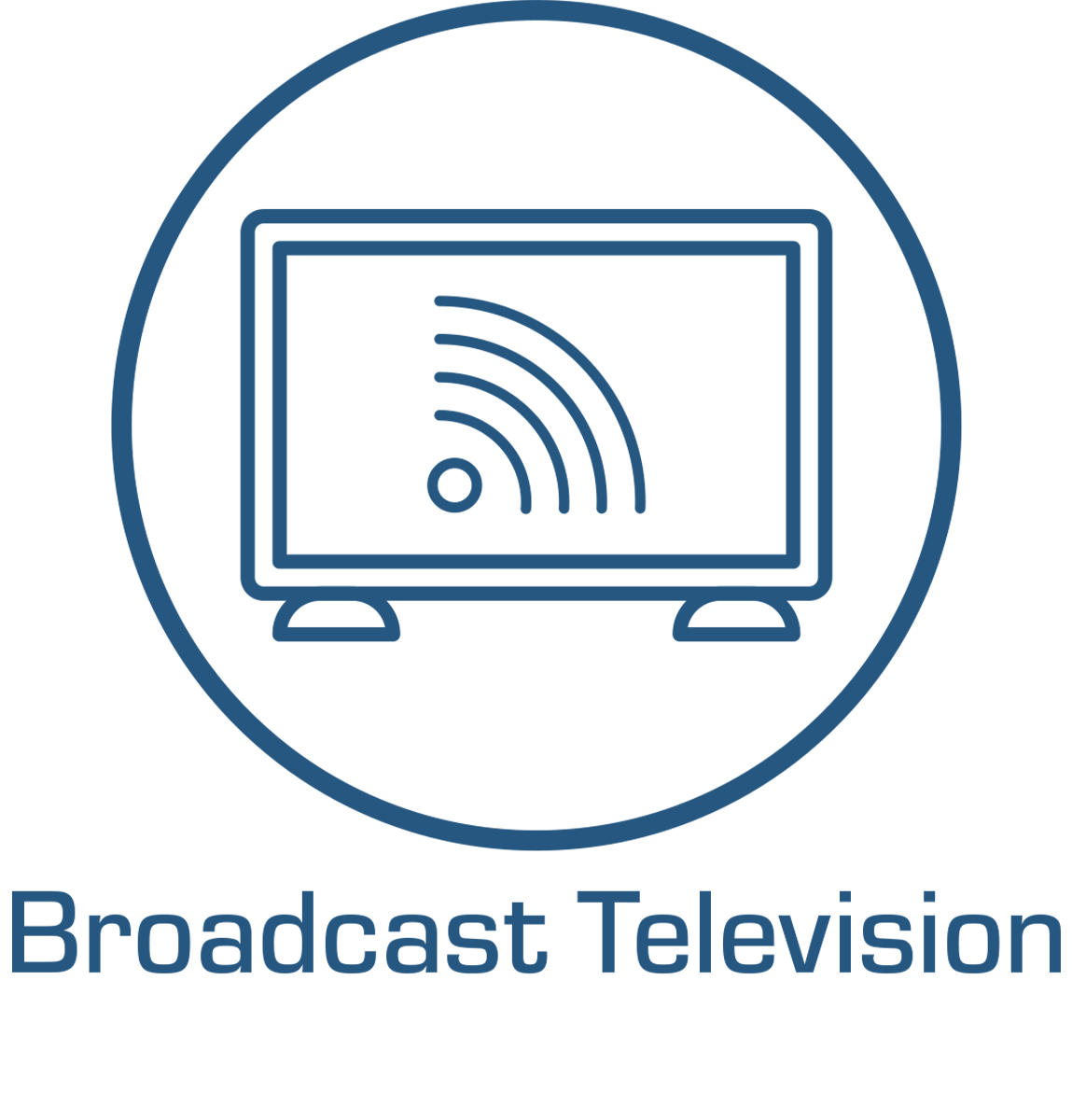 broadcast television badge