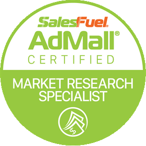 AdMall Certified Market Research Specialist icon